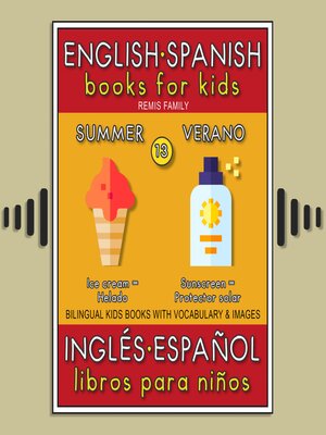 cover image of 13--Summer (Verano)--English Spanish Books for Kids (Inglés Español Libros para Niños)